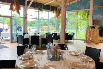 Ресторан Санпарк Гриль Бар / Sunpark Grill Bar. Летний зал, фото 10